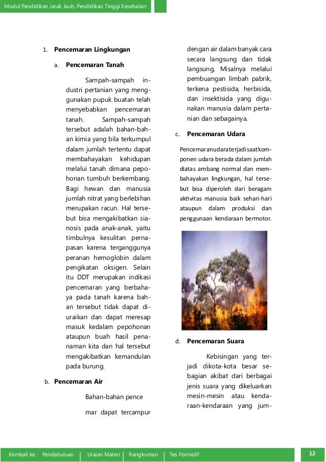 Manusia dan Lingkungan Manusia dan Lingkungan