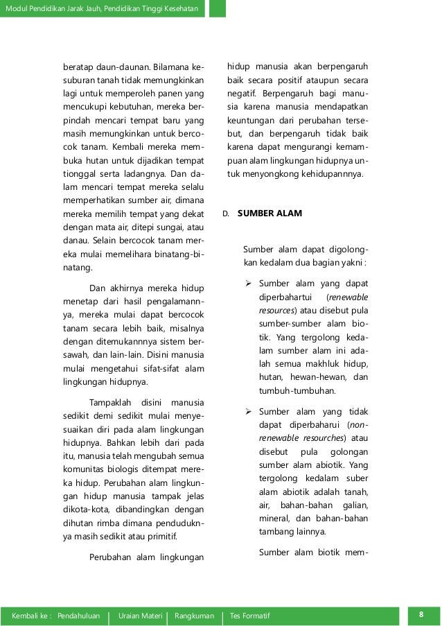 Manusia Dan Lingkungan 41834458
