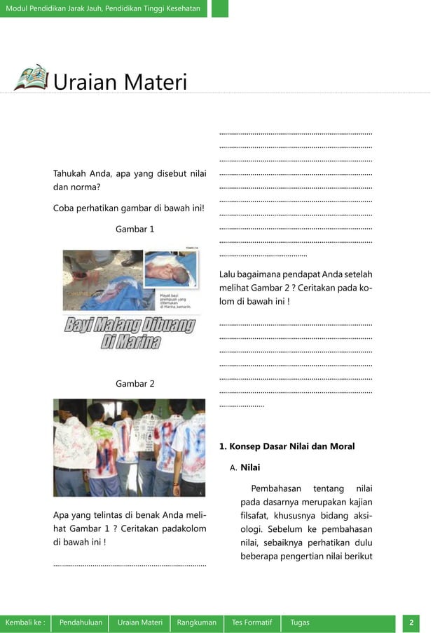 Konsep Nilai dan Moral | PDF