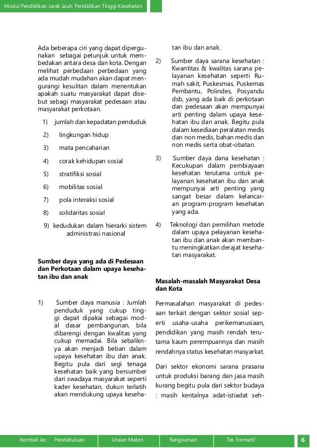 Perbedaan Masyarakat Kota Dan Desa Dari Segi Ekonomi Tips Membedakan