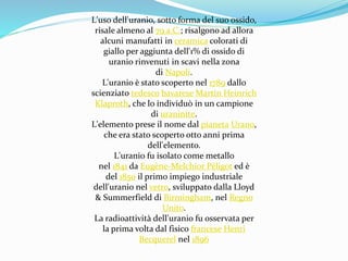 Uranio samuele mirko_pietro PPT