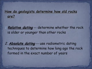 Uranium lead method of rock dating | PPT