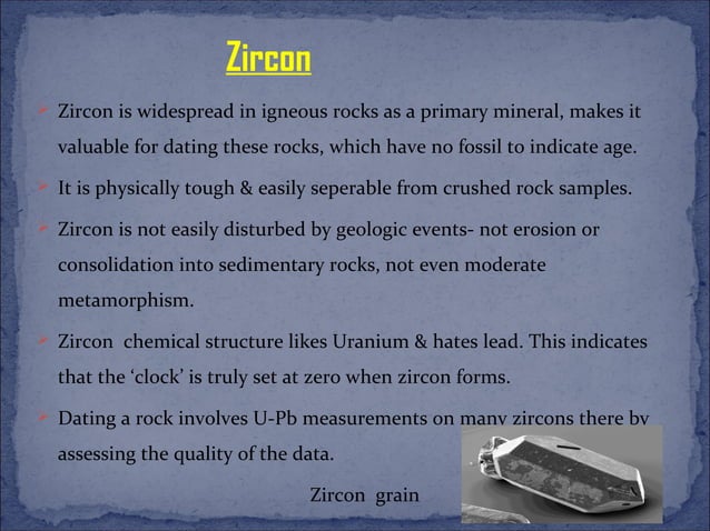 Uranium lead method of rock dating | PPT