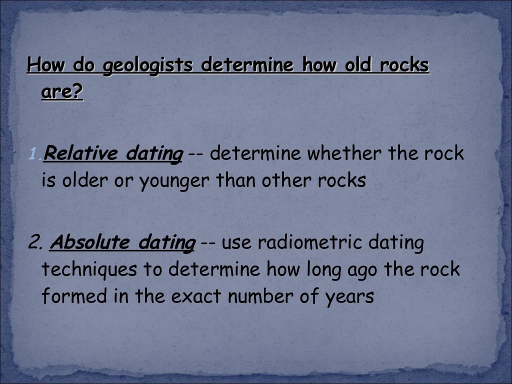 Uranium lead method of rock dating