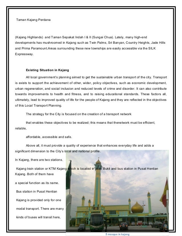 A study for: (Public transport demand and requirement in 2020 for Kaju2026