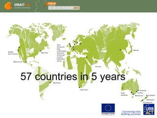 57 countries in 5 years
 