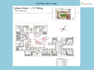 First Floor Plan- C wing
 