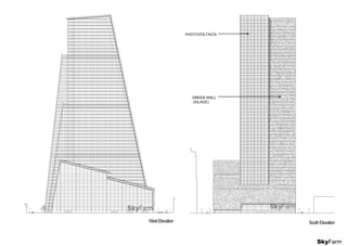 SkyFarm
PHOTOVOLTAICS
GREEN WALL
(SILAGE)
 