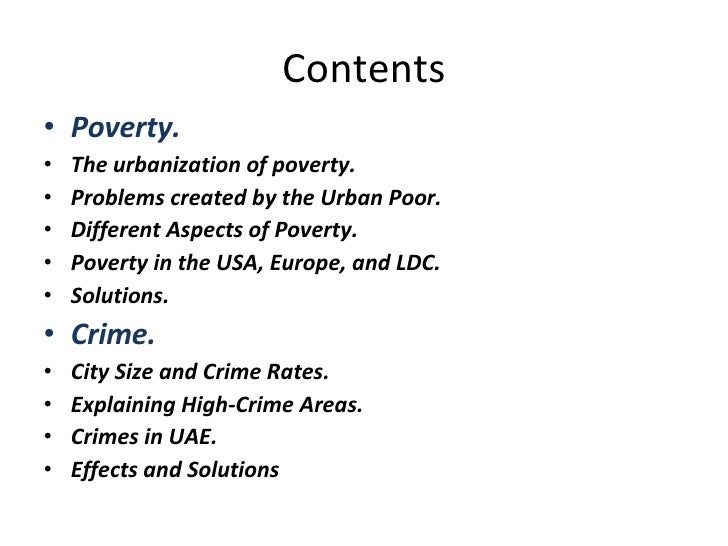 urban poverty causes and solutions Causes of poverty and a framework for action much urban infrastructure helps poor peo- one route for investigating the causes of poverty is to ex-. urban poverty causes and solutions Causes of poverty and a framework for action much urban infrastructure helps poor peo- one route for investigating the causes of poverty is to ex-.