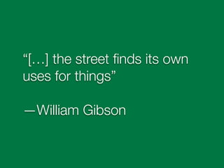 Urban Procedural Rhetorics @ Reboot 10