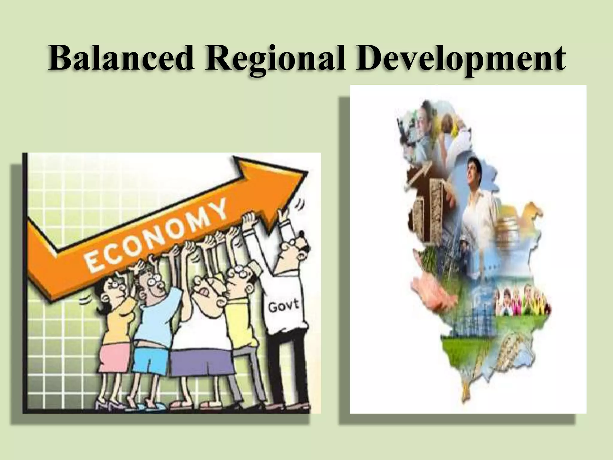Balanced Regional Development

 