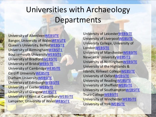 Urban Archaeology Session 12 Writing For Archaeology