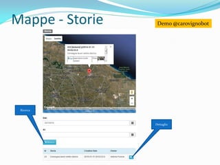 Mappe - Storie Demo @carovignobot
Dettaglio
Ricerca
 
