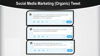 Social Media Marketing (Organic) Tweet
 