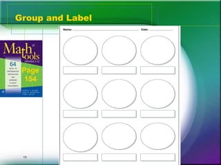 Group and Label




 Page
  154




 13
 