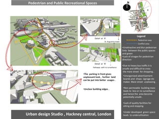 Urban design analysis, Circulation, Architecture, London, Redevelopment  studies