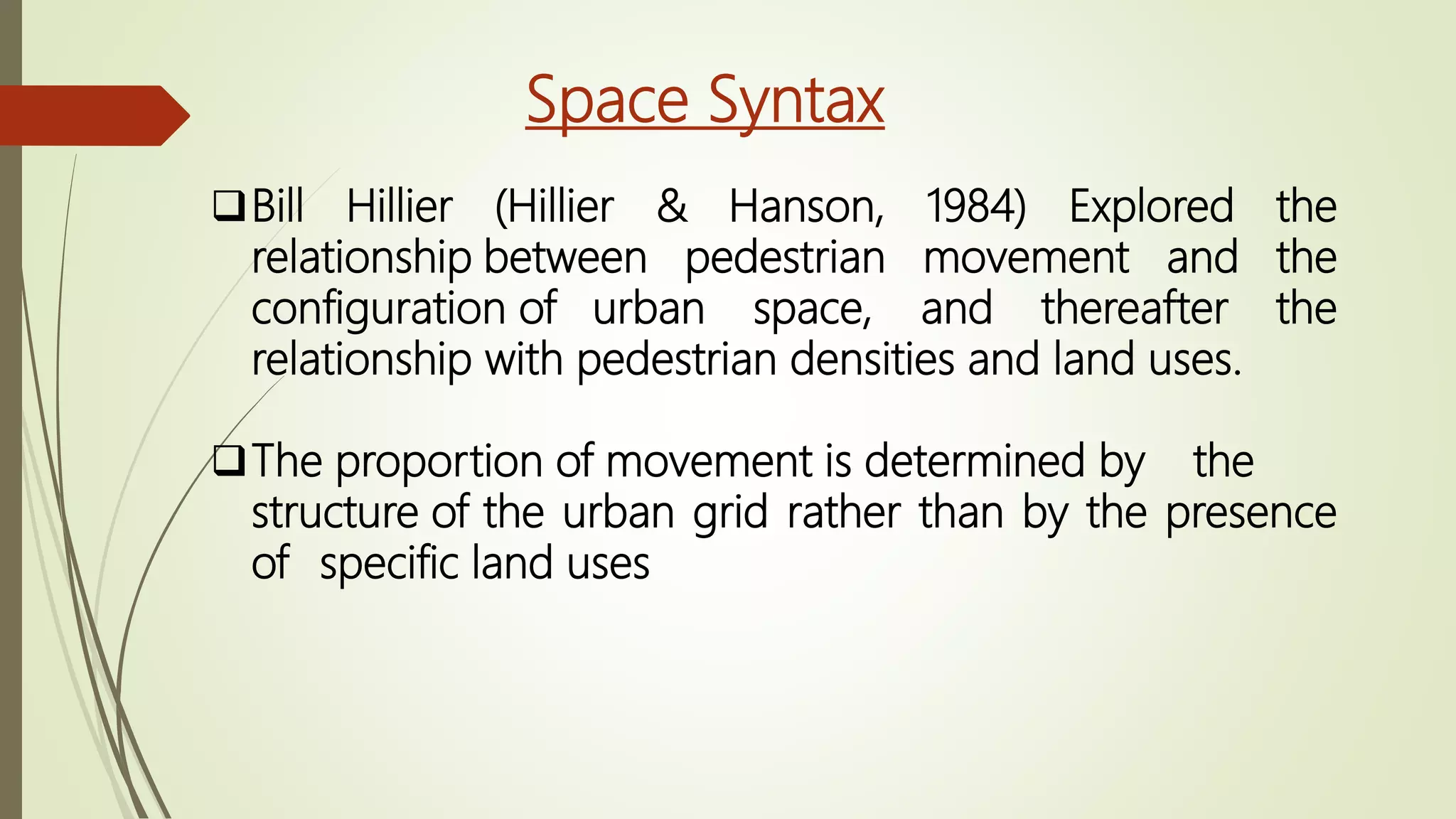 Urban design (the functional dimension of designing an urban area) | PPTX