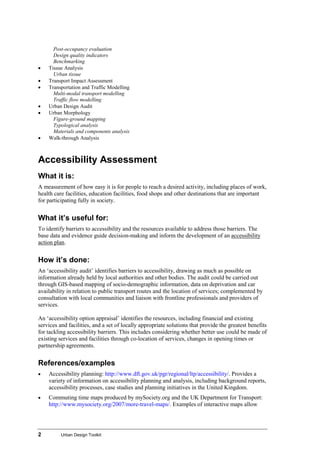 Urban design toolkit | PDF