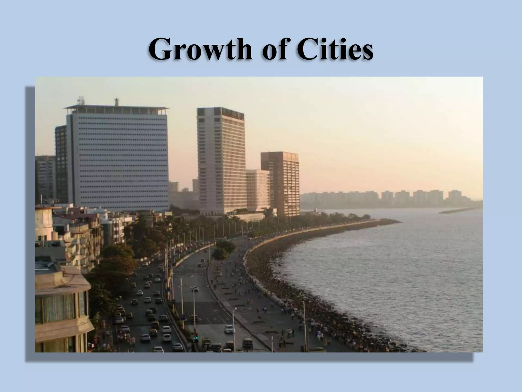 Growth of Cities

 