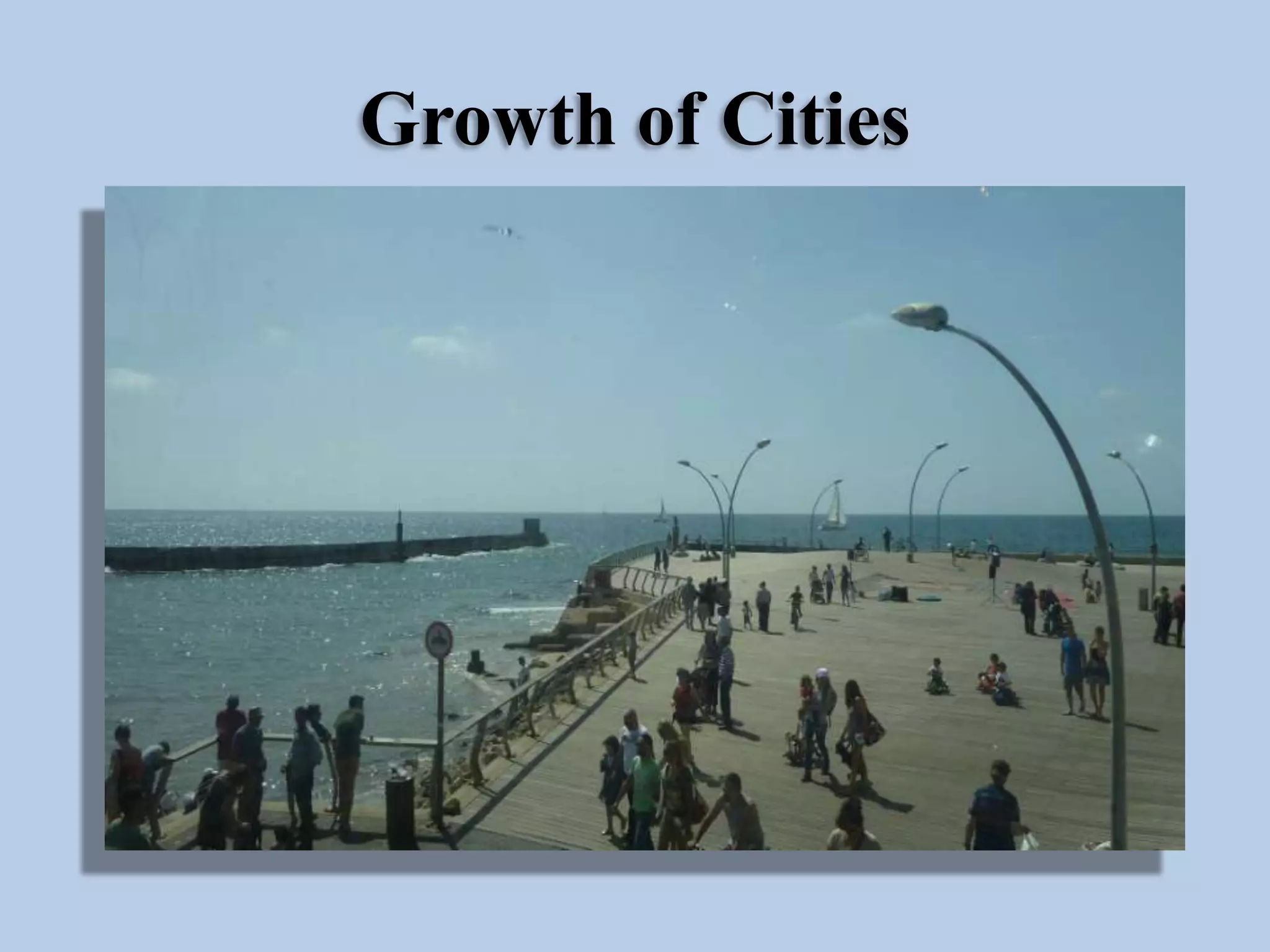 Growth of Cities

 