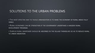 Urban development in pakistan