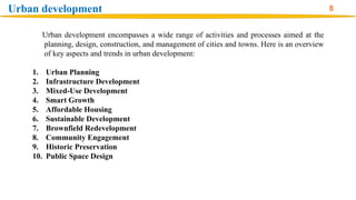 Urban Development, Smart City and Urbanism | PPT