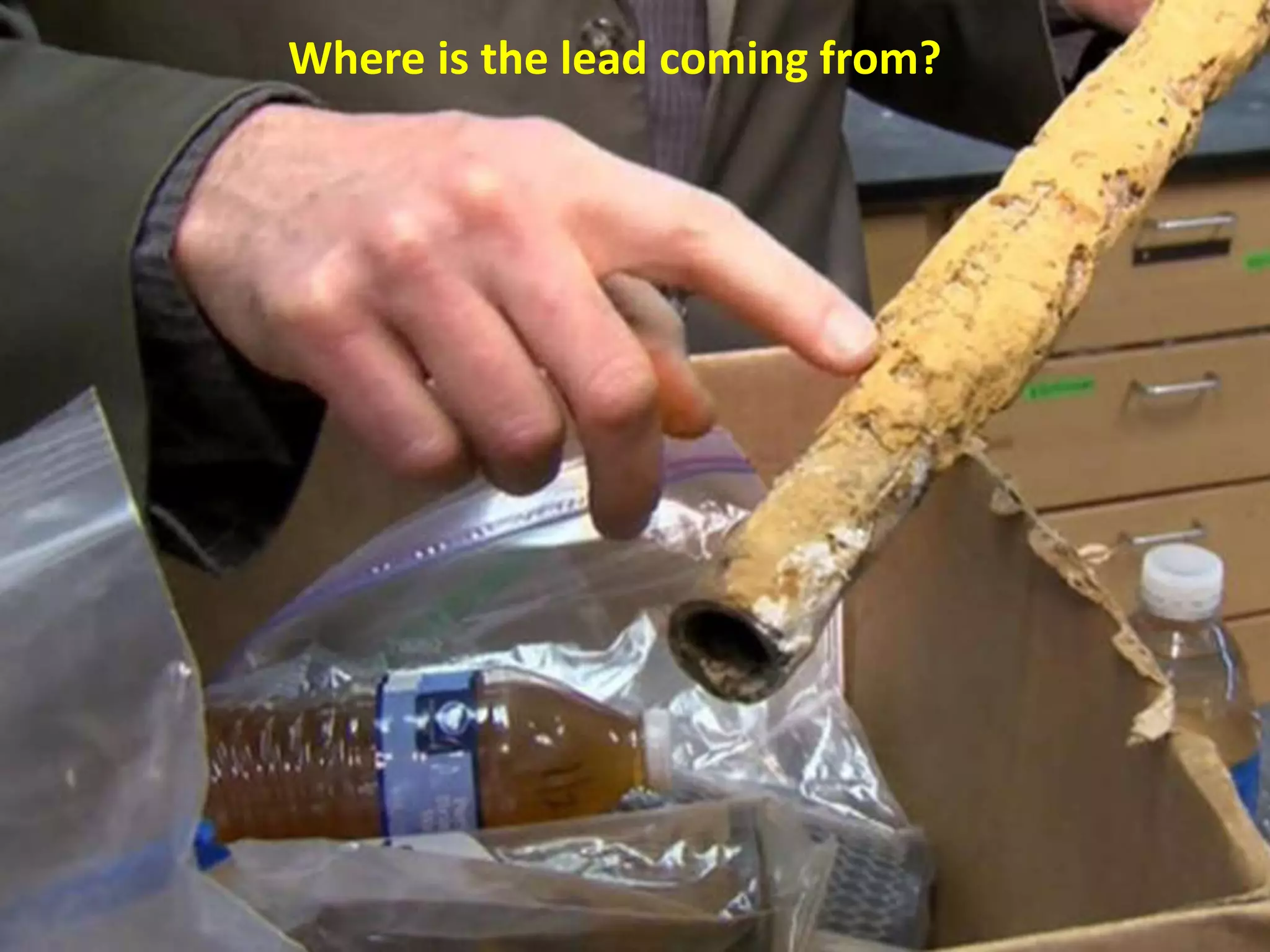 Where is the lead coming from?
 