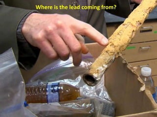 Where is the lead coming from?
 