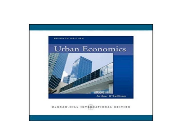 Download Ebook Urban Economics 7th Edition 7rev Ed Edition Full