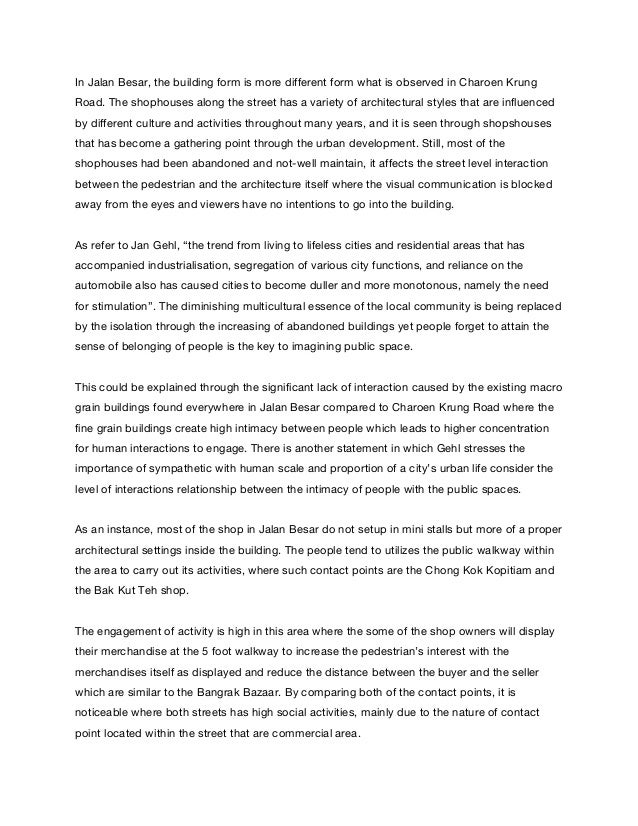 Urban life essay in english image