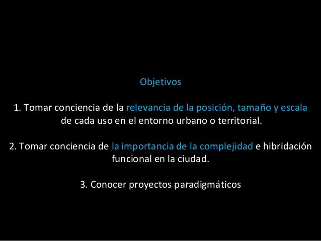 Los usos de la ciudad