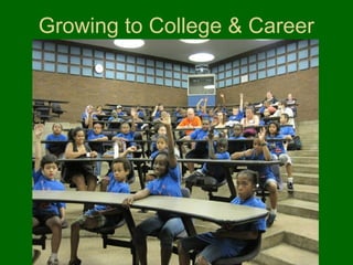Growing to College & Career
 