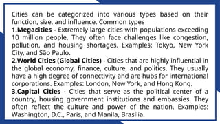 SOCIAL STUDIES 101: GEOGRAPHY 1: Urban Geography | PPTX