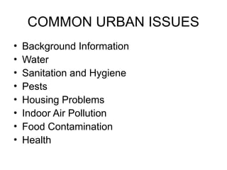 Urban Geography Presentation for students | PPT