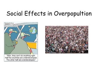 Social Effects in Overpopultion 