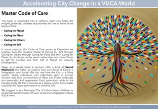 Accelerating City Change in a VUCA World
People do not perceive worlds but enact them. Different mindsets bring forth diff...