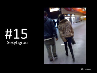 #15 Sexytigrou   32 chasses