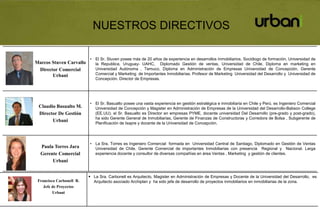 Alta dedicación de socios directores en cada proyecto