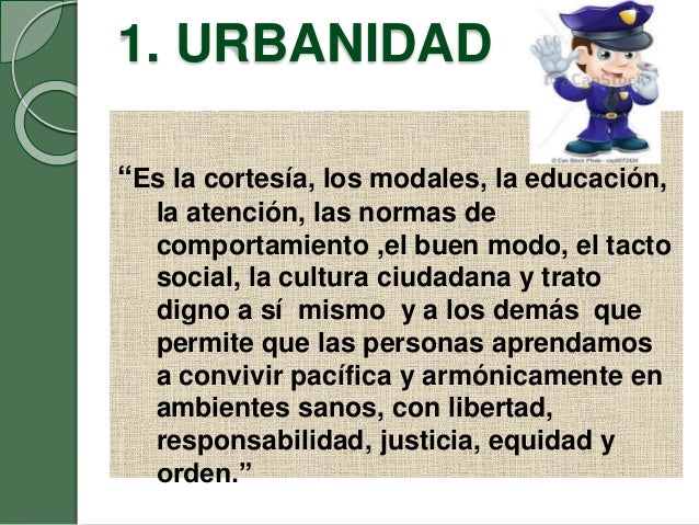 Urbanidad para todos