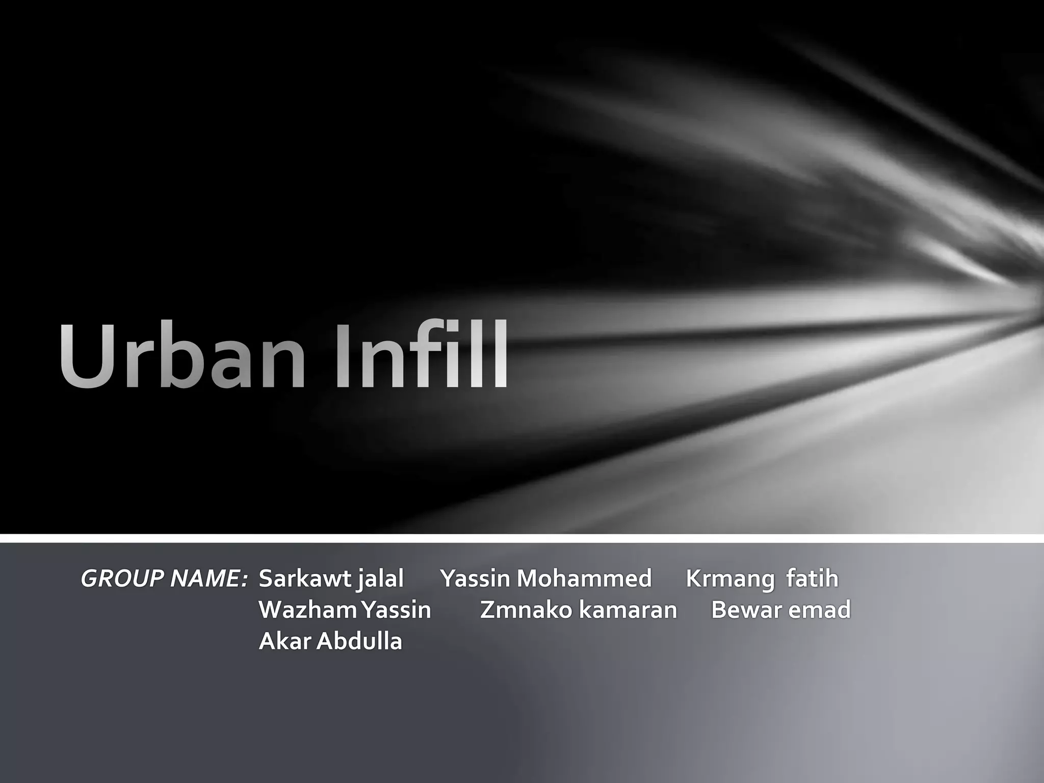 Infill Development: Solving Urban Housing Shortages? - 947cjhb