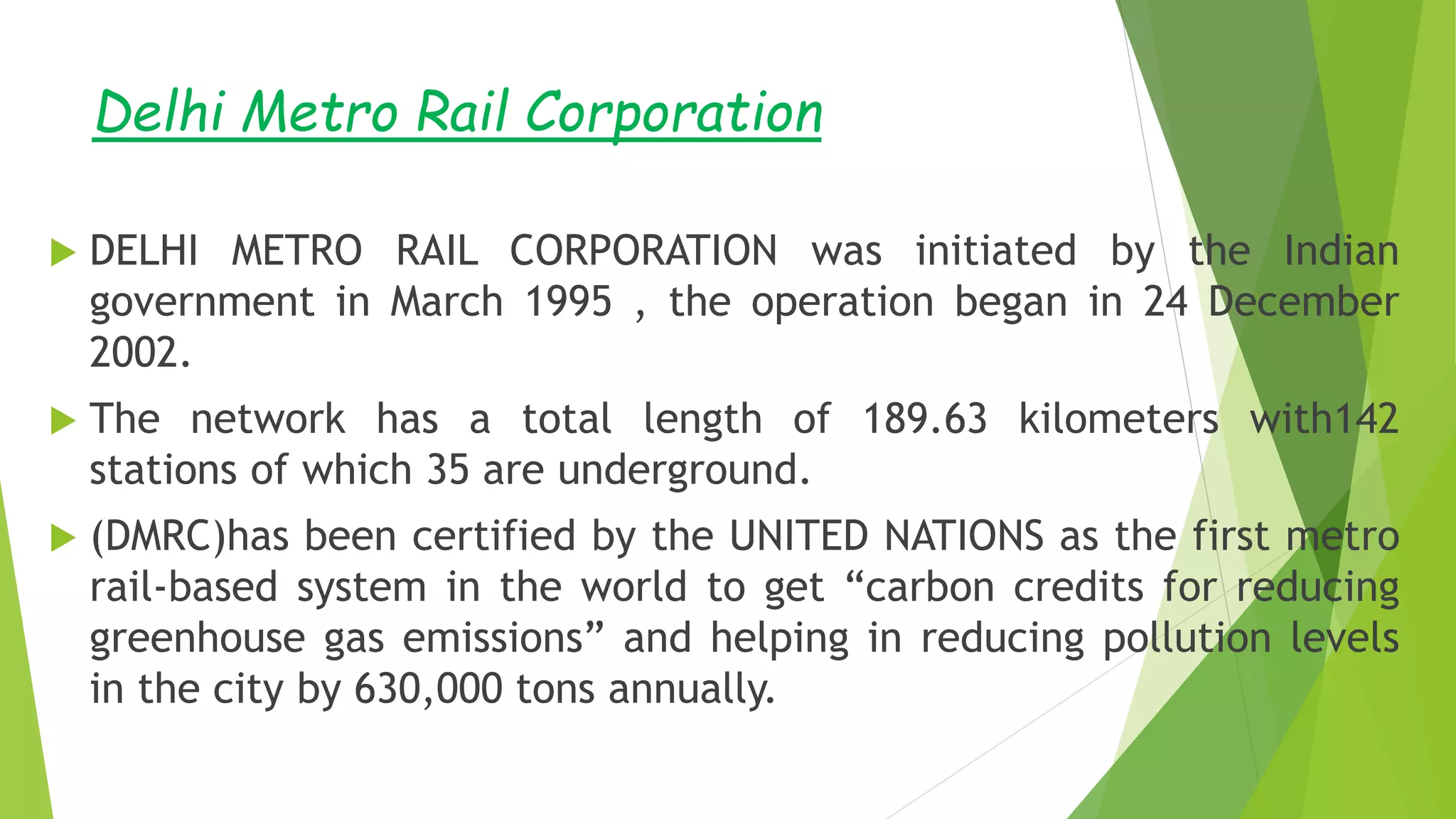 Urban infrastructure on mono, metro and underground | PPTX