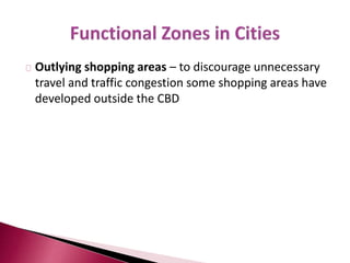 Outlying Definition Urbanisation - Junior Cert Geography | PPTX