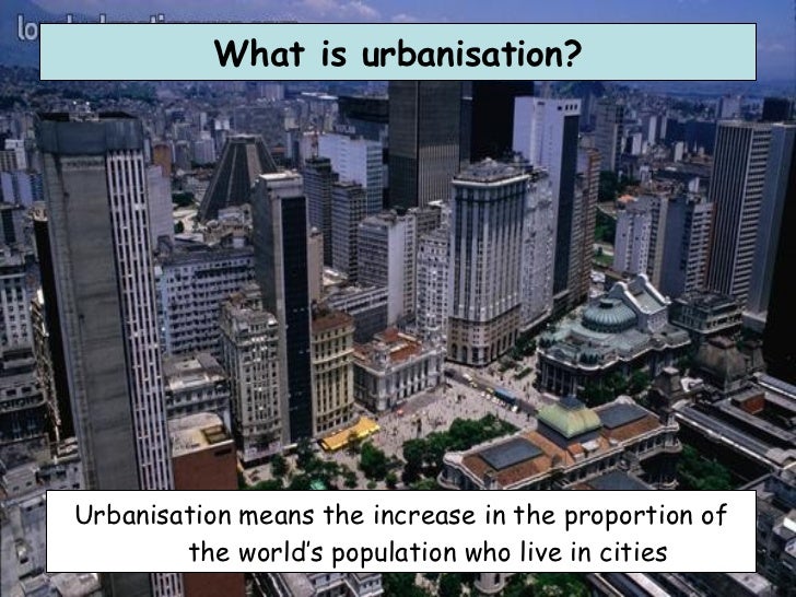 Urbanisation