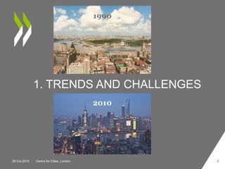 1. TRENDS AND CHALLENGES
2
1990
2010
28 Oct 2015 Centre for Cities, London
 