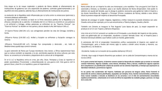 Urbanismo . cronologia de roma y grecia | PDF