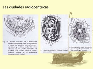 Las ciudades radiocentricas

 