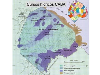 Cursos hídricos CABA
 