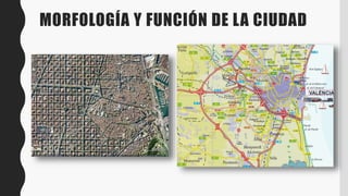 MORFOLOGÍA Y FUNCIÓN DE LA CIUDAD