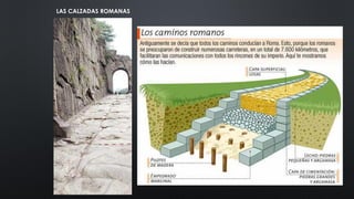 LAS CALZADAS ROMANAS
 