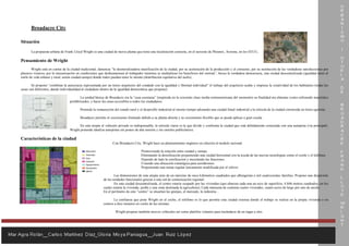 FRANK LLOYD WRIGHT_Utopias Urbanas